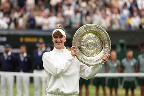 Vondrousova Beats Jabeur To Claim Wimbledon Womens Title