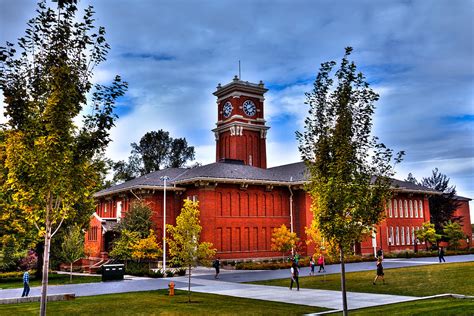 Bryan Hall On The Wsu Campus Photograph by David Patterson