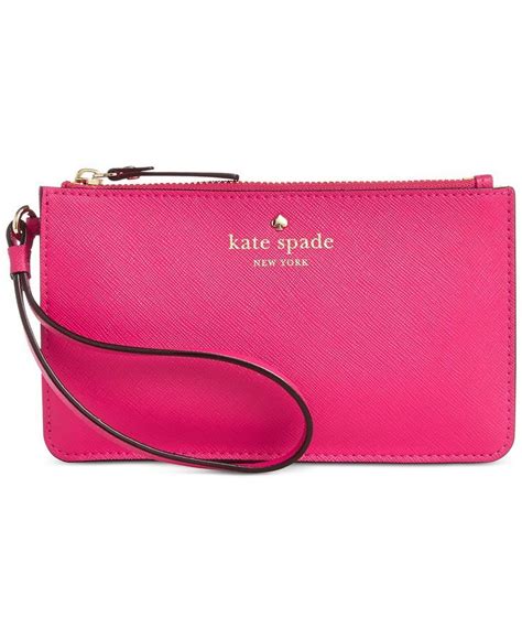 kate spade new york Cedar Street Slim Bee Wristlet - Handbags & Accessories - Macy's - handbag ...