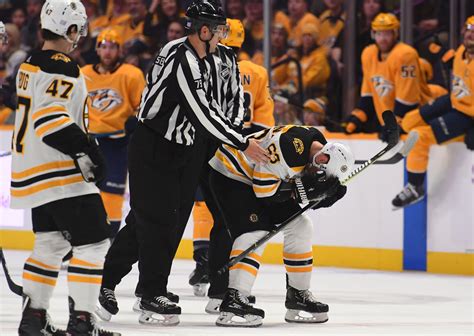 Brad Marchand’s protest of incorrect high stick call lands him extra ...