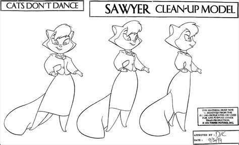 Living Lines Library: Cats Don't Dance - Characters: Sawyer