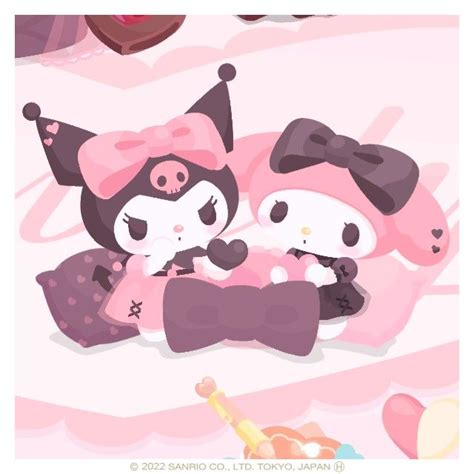 Kuromi & my melody ♡ | Cute mobile wallpapers, Sanrio hello kitty, Hello kitty drawing