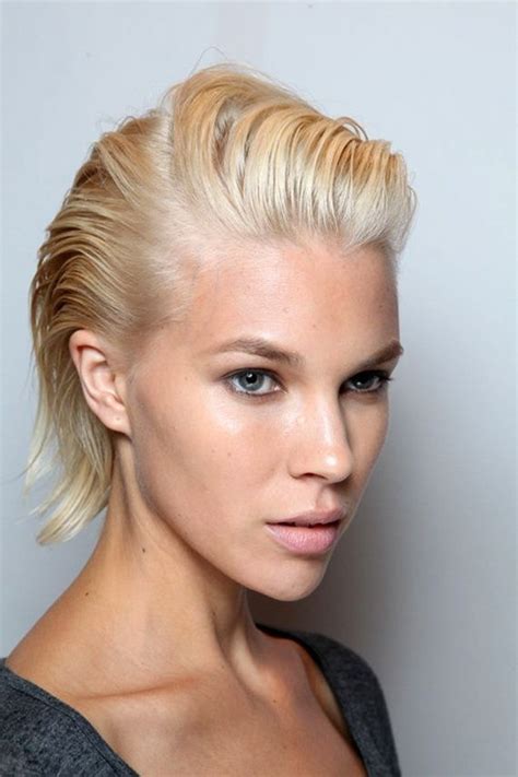 44 best Slicked Back images on Pinterest | Hairdos, Wet hair and Hair makeup