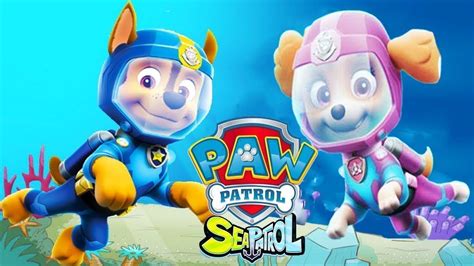 Paw patrol Sea Patrol - Paw Patrol mission paw Full Episodes - Pups Save Cartoon Nickelodeon ...