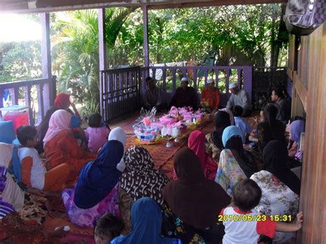 majlis kenduri cukur jambul dan majlis pertunangan