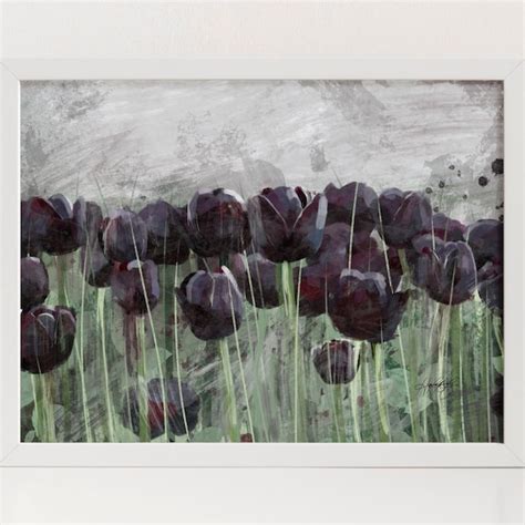 Black Tulip Art - Etsy