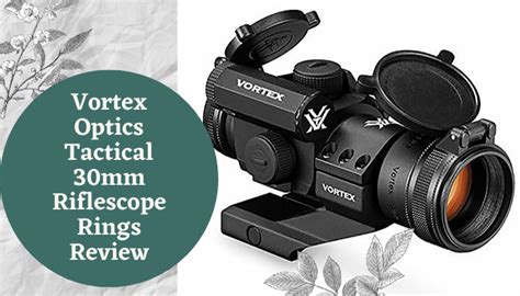 Vortex Optics Tactical 30mm Riflescope Rings Review | [December Updated]