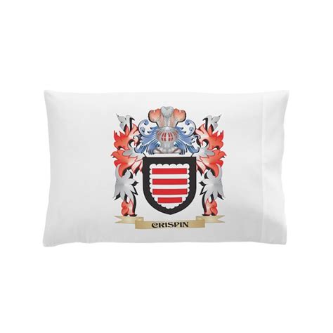 Crispin Coat of Arms - Family Crest Pillow Case by Admin_CP2183672