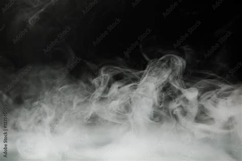 smoke background and dense fog Stock Photo | Adobe Stock