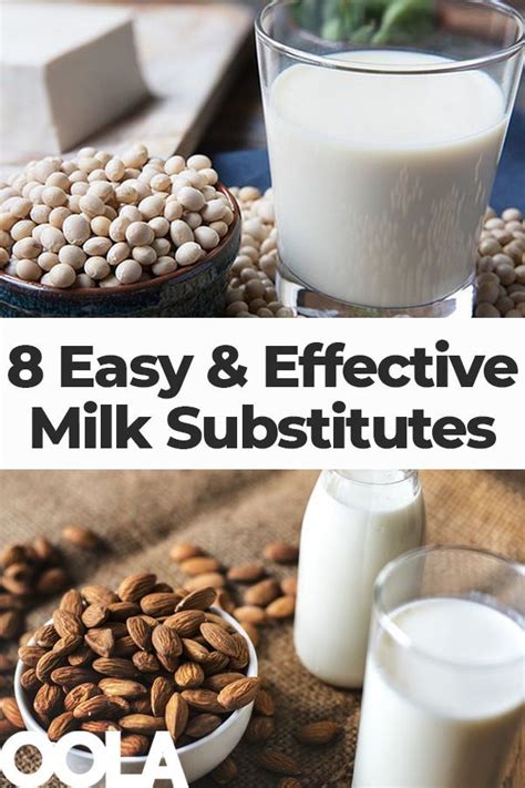 8 Effective Milk Substitutes For Baking | Milk substitute for baking, Homemade sweetened ...