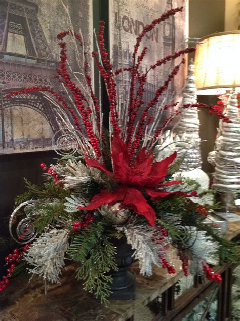 Christmas Flower Arrangements Ideas – Idalias Salon