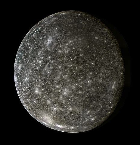 Facts and information about Jupiters moon Callisto - All things space