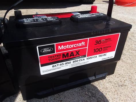 Ford Motorcraft Battery Bxt 65 850 | Webmotor.org