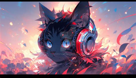 Paws and Beats: The DJ Cat by everspade on DeviantArt