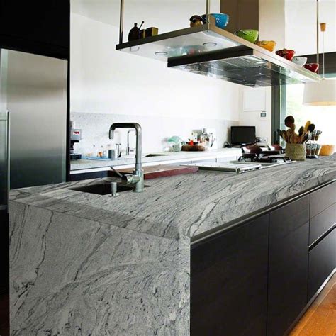 Granite Waterfall Counters - A Stunning Kitchen Focal Point