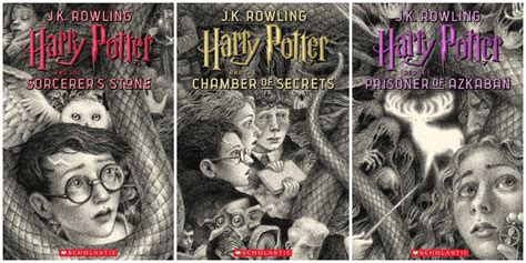 Harry Potter's 20th Anniversary Covers By Brian Selznick Will Make You ...