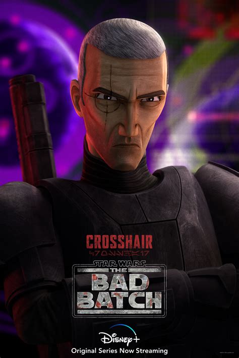 Take A Look At New Star Wars: The Bad Batch – Crosshair Character Poster | Disney Dining