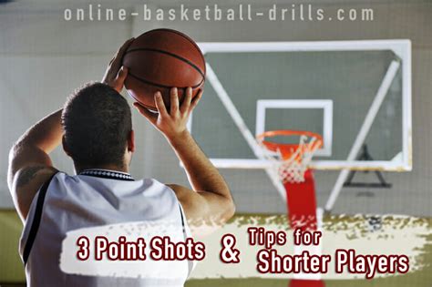 Shooting Drills: Three Point Shots & Tips for Shorter Players