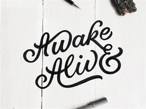 Awake&Alive by Alex Spenser on Dribbble