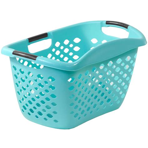 BLUE LAUNDRY BASKET | At Home