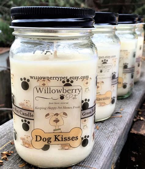 Dog Kisses Dog Candle, unique gift for dog lovers | 365 Gift Guide