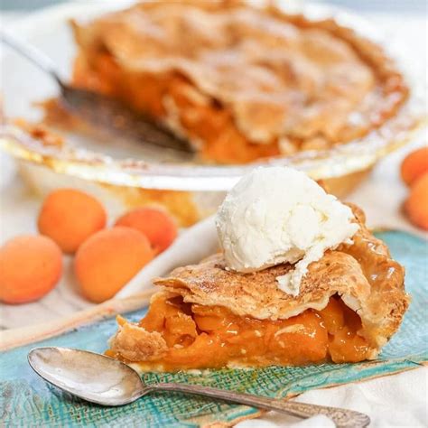 Fresh Apricot Pie Recipe - Bowl Me Over