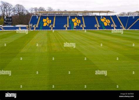 SWALEC Stadium Glamorgan cricket ground Sophia Gardens Cardiff South Wales UK grandstand with ...