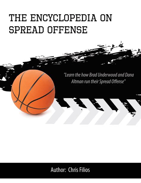 The Encyclopedia on Spread Offense Playbook | Mens Basketball Hoopscoop