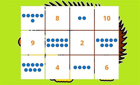 Number matching game ONLINE + PRINTABLE