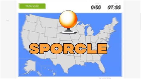 Guessing the Location of US States (Sporcle Quiz) - YouTube