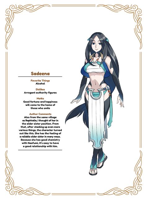 Sadeena Character Card : r/shieldbro