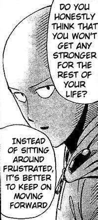 Image result for saitama quotes of heroes run and hide | One punch man, One punch man workout ...