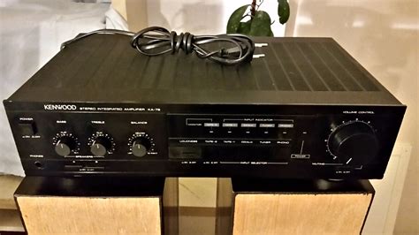 Kenwood KA 76 Integrated Amplifier – Vintage Audio World.com