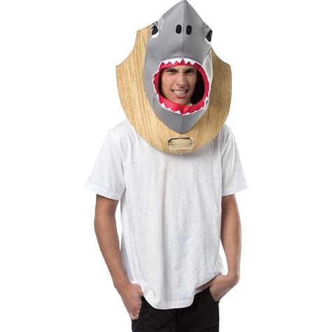 Trophy Head Shark Adult Halloween Costume - Walmart.com