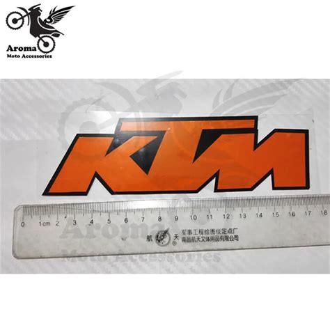 reflective motorcycle sticker for KTM stickers orange ATV Off road moto ...