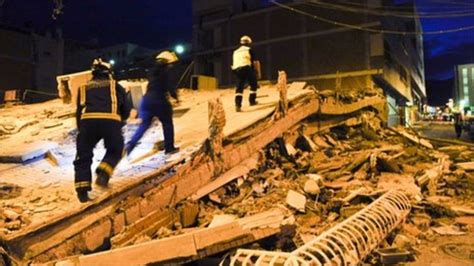 Spain: Earthquake rocks Lorca, Murcia, killing 10 - BBC News