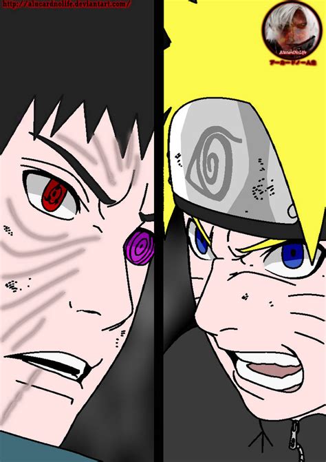Naruto 612: Obito Uchiha Vs Naruto Uzumaki by AlucardNoLife on DeviantArt
