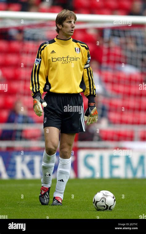 EDWIN VAN DER SAR FULHAM FC STADIUM OF LIGHT SUNDERLAND ENGLAND 14 ...