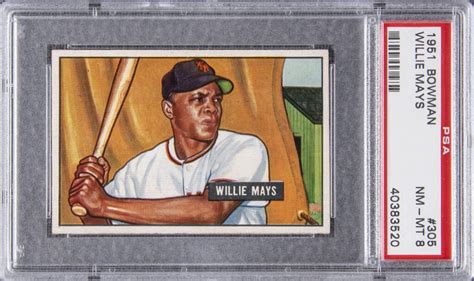 Say Hey, Willie Mays—Rare Baseball Card Scores Record Prices - WorthPoint