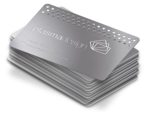 Metal Cards — PlasmaDesign