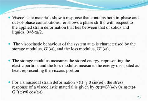 VISCOELASTICITY 1