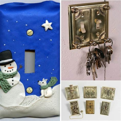 30 Fantastic And Fun Ways To Decorate Your Switch Plate Covers - DIY & Crafts