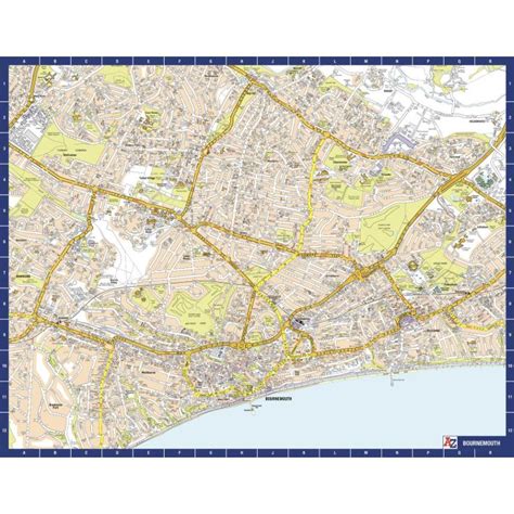 A-Z Bournemouth Street Map | Stanfords