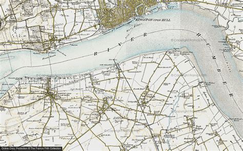 Historic Ordnance Survey Map of New Holland, 1903-1908