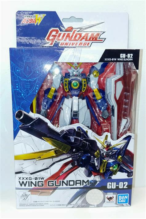 Gundam Universe Wing Gundam Action Figure XXXG-01W Mobile Suit Tamashii ...