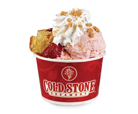 Cold Stone Ice Cream Sundaes