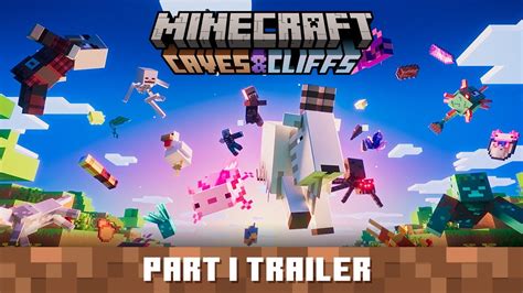 Caves & Cliffs Update: Part I – Official Trailer - YouTube