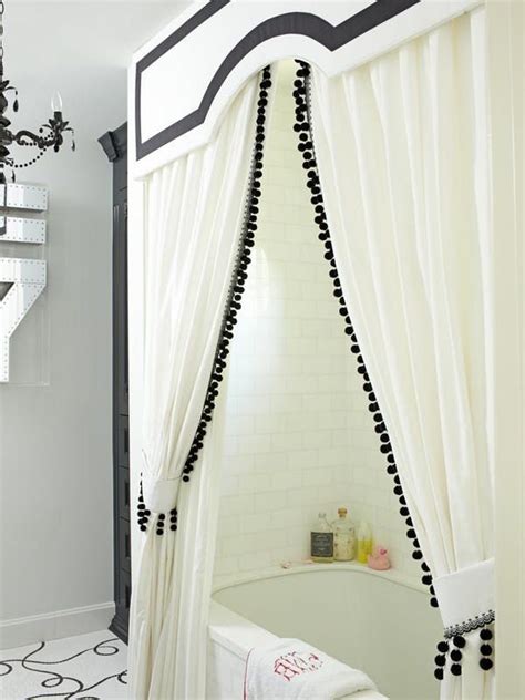 Upgrade Your Shower Style: Dress Up Your Bath with Valances, Cornices ...