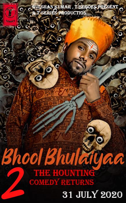 Bhool Bhulaiyaa 2 Poster | Photoshop Manipulation | Rishabh4465