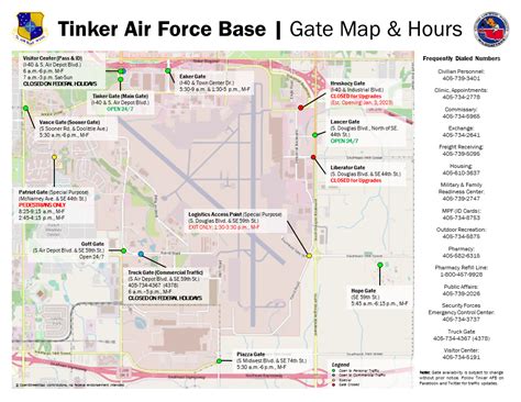 Pre-Deployment Briefing > Home page of Tinker Air Force Base